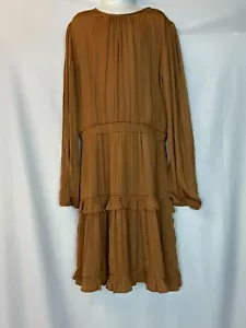 GB Girl's Size M Copper Brown Dress NWT - Picture 1 of 5