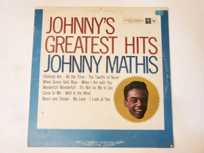Johnny Mathis - Johnny's Greatest Hits (Vinyl Record LP) - Image 1 of 2