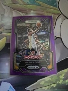 2023-24 Panini Prizm Monopoly Basketball - lila Preis #28 Steph Curry GSW - Bild 1 von 2