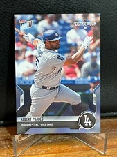 2021 Topps Now LOS ANGELES DODGERS Postseason PS-19 ALBERT PUJOLS sp/1074