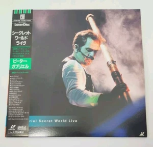 Peter Gabriel - Secret World Live - Laserdisc Japan - TOLW-3195 - OBI + Insert - Imagen 1 de 5