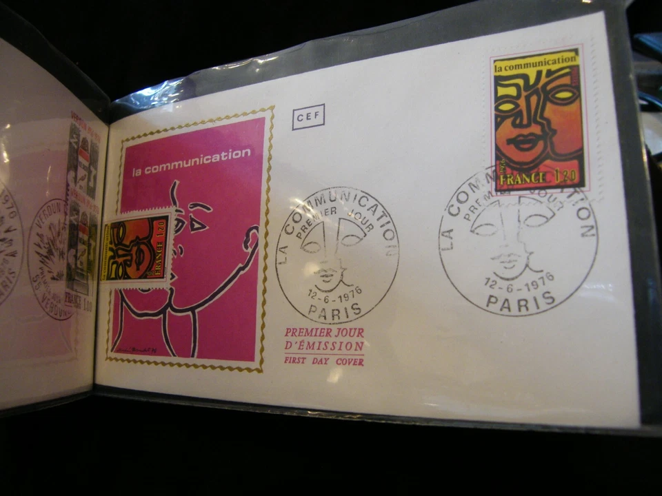 First Day Cover The Communication 1976 + 1 Unobliterated Stamp - Image 1 of 1