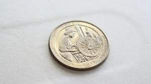 2019 W QUARTER LOWELL MASSACHUSETTS CIRCULATED CONDITION SALE - Bild 1 von 3