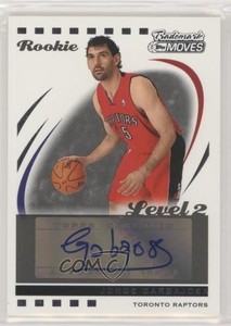 2006-07 Topps Trademark Moves /149 Jorge Garbajosa #130 Rookie Auto RC