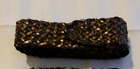 Ladies gold/pink/roe fabric weave/plaited buckle belt - 112cm x 4cm (BNWOT)