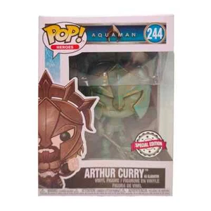 Funko Pop Heroes Aquaman Arthur Curry As Gladiator #244 Special Edition Vinyl... - Imagen 1 de 12