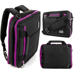 Tablet Shoulder Bag Backpack Carry Case For 12.4" Samsung Galaxy Tab S9 FE+/S9+ - Picture 1 of 16