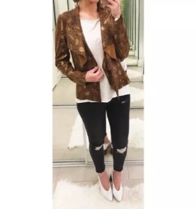 ZARA Limited Edition Animal Print Jacket - Picture 1 of 8