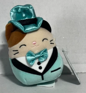 Squishmallows MONOPOLY CAM Collector's Edition Cam The Cat 4” Plush With Tags - Picture 1 of 6
