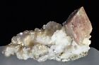Rare RHODOCHROSITE Crystal Fine Mineral Specimen Mont Saint Hilaire CANADA 