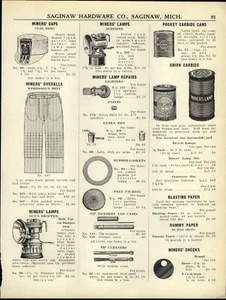 1936 PAPER AD Justrite Miners Lamp Coal King Cap Hay Forks Barley Manure Alfalfa - Photo 1 sur 2