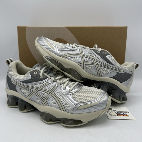 ASICS GEL QUANTUM KINETIC 1203A270 101 polvere leggera bianca misura 9 5 Kayano II III I