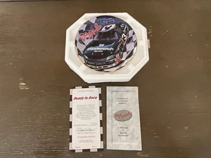Dale Earnhardt Hamilton Collection Collectors Plate READY TO RACE w/COA - Picture 1 of 2