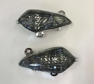 2008-2016 Honda CBR 1000RR Clear Alternatives Front Turn Signals Smoke 2009 2010 - Foto 1 di 2
