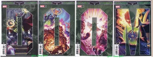 One World Under Doom #1 #2 #3 #4 Variante Ben Harvey Juego de impresión múltiple 2025 casi nuevo - Imagen 1 de 5