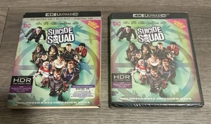 SUICIDE SQUAD - W/ Slipcover - 4K UHD + BLU-RAY NEW/SEALED - Picture 1 of 2