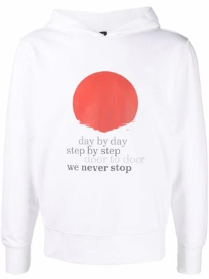 Kiton Men's Graphic-Print Hoodie Size 54 / XL $1000   UMK012501006 - Image 1 of 4