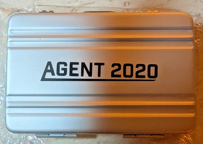 Snag The Tag Agent 2020 Unactivated briefcase Geocoin and trackable tag set - Image 1 of 4