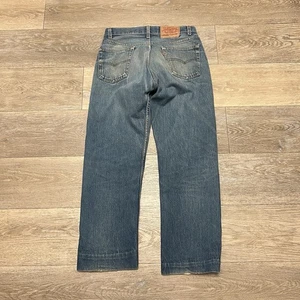 Vintage Levi's 70s 501 Jeans Men's 30x27 Blue Original Fit Button Fly Made USA - Picture 1 of 16