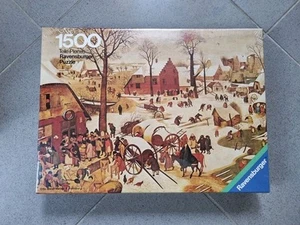 Ravensburger Puzzle 1500 Teile, Brueghel Winterszene, neu,original verpackt - Bild 1 von 4