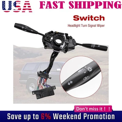 Interruptor de limpiaparabrisas de señal de giro de faros para camioneta Toyota 1989-1995 */L Foto 1 de 4