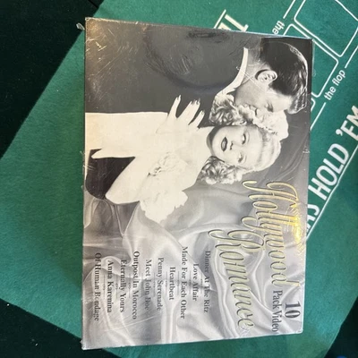 1995 VINTAGE VHS HOLLYWOOD ROMANCE 10 PACK VIDEO - BEST ACTORS OF ALL TIMES -NEW — 第 1/4 张图片