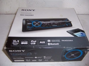 Sony MEX-N4200BT Single Din Car Stereo Blueetooth Aux USB Pandora FM/AM Radio - Picture 1 of 1