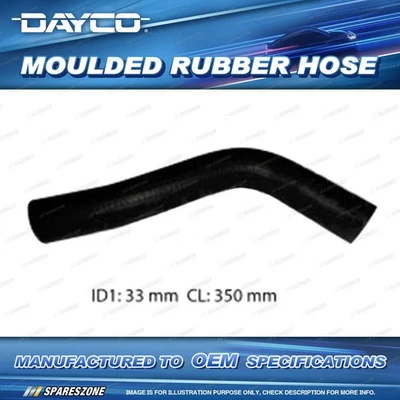 Dayco Upper Radiator Hose for Toyota Hilux YN56R YN57R YN58R YN60 4 Runner YN60 - image 1 of 2