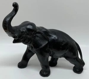 Antique Cast Metal Painted Elephant 8.5" x 11" 81.4oz (Same as Al Capone's) - Picture 1 of 20