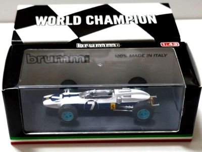 BRUMM  1:43 AUTO F1 FERRARI 158 G.P. MESSICO 1964 #7 SURTEES WORLD CHAMPION R291 - Immagine 1 di 2