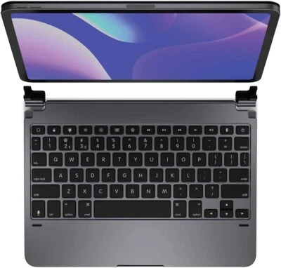 BRYDGE Wireless keyboard & Magnetic Cover for 12.9 iPad Pro 3rd Gen, 2018 - Gray - Image 1 of 3