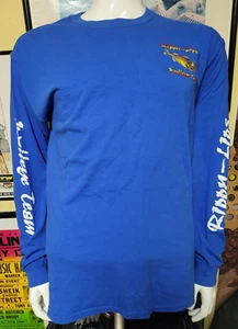 Rippn-Lips Fishing Walleye Team Long Sleeve T Shirt Large Nice Slow Crawlin - Picture 1 of 7