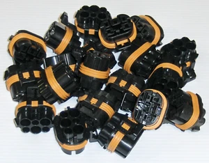 20) Aptiv Delphi Auto Metri Pack 12052287 280 630 5-fach versiegelte Buchsen - Bild 1 von 4