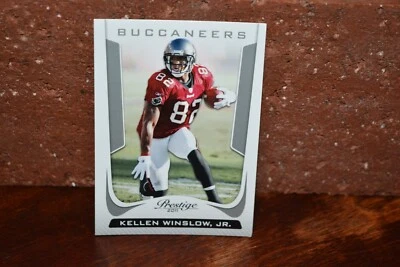 TAMPA BAY BUCCANEERS KELLEN WINSLOW, JR. 2011 PRESTIGE PANINI 187 - Image 1 of 2