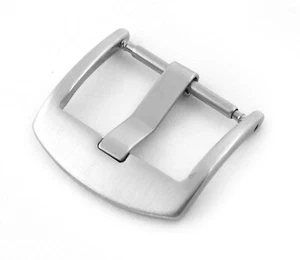 Cerradura de espino ancho acero inoxidable para pulsera cierre 18 20 22 24 mm - Imagen 1 de 3