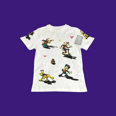 Camiseta de Halloween Mickey Mouse y sus amigos niños jóvenes mediana 7/8 MNSSHP Foto 1 de 3