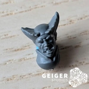Warhammer 40K Imperial Agents Bits | Inquisitorial Hexorcist Spiked Hair Head - Bild 1 von 1