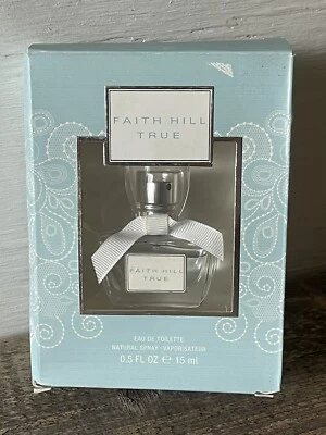 Faith Hill TRUE 0.5 fl oz perfume nuevo en caja botella de spray Foto 1 de 4