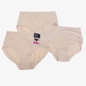 3 Bali Easylite Brief Panty M 6 MEDIUM 3 Pack Seamless Panties DFEL61 - Picture 1 of 4