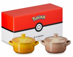 Mini Cocotte Le Creuset Pokemon Sammlung Pikachu Eevee Set - Bild 1 von 7