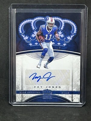 2017 Panini Preferred Crown Royale Zay Jones #2 Rookie Auto RC Bills Sh - Image 1 of 2
