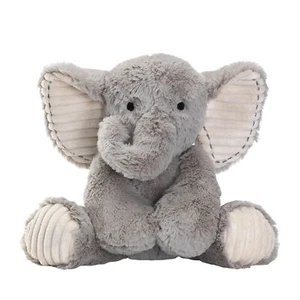 Lambs & Ivy Jungle Safari Gray Plush Elephant Stuffed Animal Toy Plushie - Jett - Picture 1 of 4