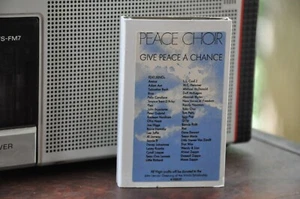 PEACE CHOIR 1991 cassingle GIVE PEACE A CHANCE TOM PETTY Teena Marie - Picture 1 of 5