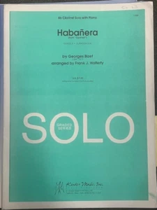 Habanera - G. Bizet (Clarinet + Piano) NYSSMA LVL 3 - Picture 1 of 2