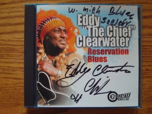 EDDY CHIEF CLEARWATER (CD) AUTOGRAPHED - Picture 1 of 1