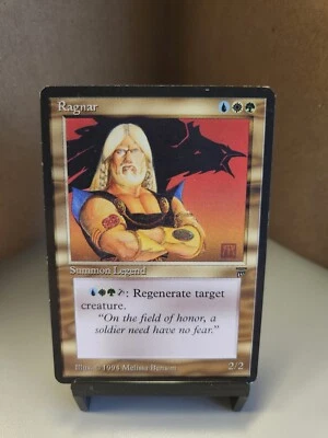 Ragnar MTG Legends Rare Legendary Creature Moderately Played MP English  - Image 1 of 2