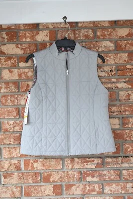 Ruby Road Petite Multicolored Reversible Vest Size PM NWT - Image 1 of 3