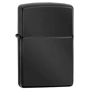 Zippo 24756 Classic High Polish Black Windproof Pocket Lighter - Picture 1 of 2