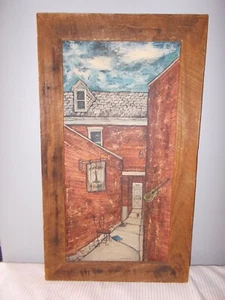 Hometown Artist Dolores Hackenberger Original Painting - 1965 Hickory House - - Picture 1 of 6