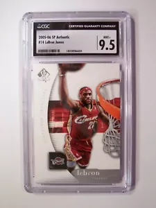 2005-06 SP Authentisch #14 LeBRON JAMES (Cavaliers/CSG 9.5) - NEUWERTIG +! WOW! L@@K! - Bild 1 von 2
